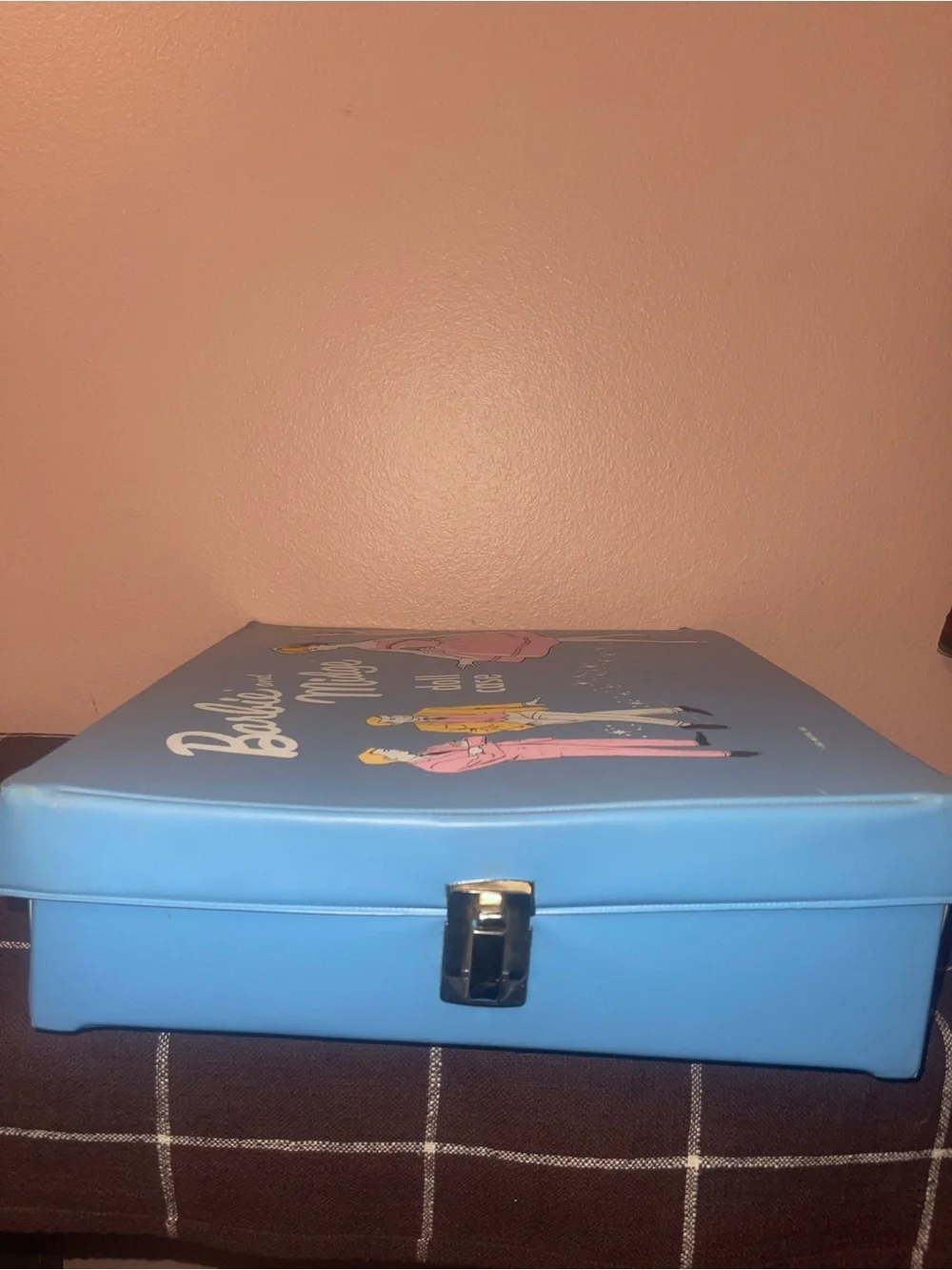 Vintage Mattel 1963 Barbie and Midge Doll Case with Dolls and Outfits